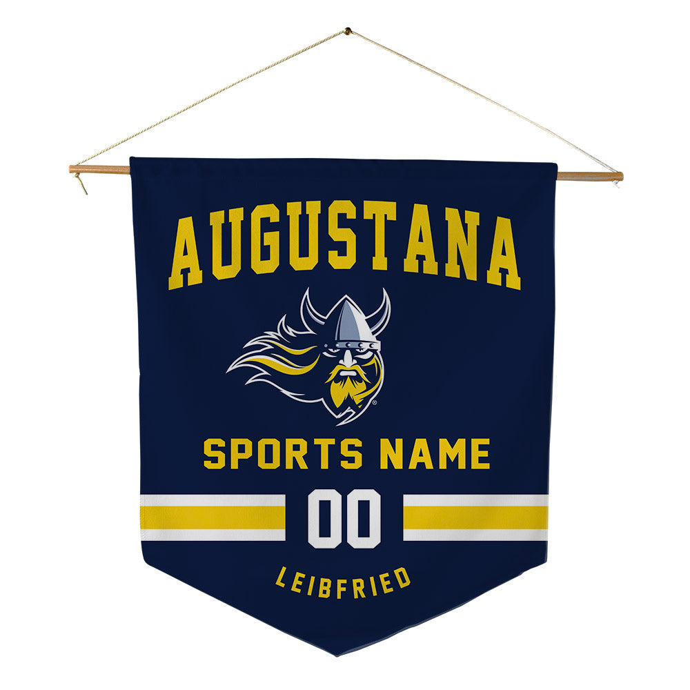 AU - NCAA Men's Cross Country : Joshua Leibfried - Pennant - 18" x 21"-0