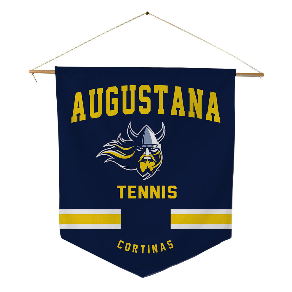 AU - NCAA Men's Tennis : Christian Cortinas - Pennant - 18" x 21"-0