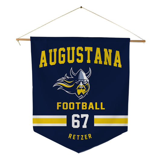 AU - NCAA Football : Ryan Retzer - Pennant - 18" x 21"-0