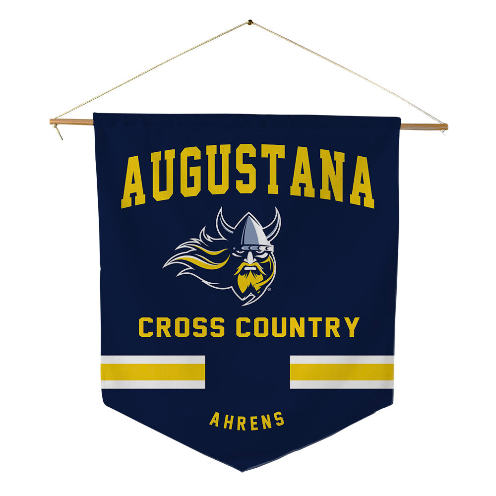 AU - NCAA Men's Cross Country : Will Ahrens - Pennant - 18" x 21"-0