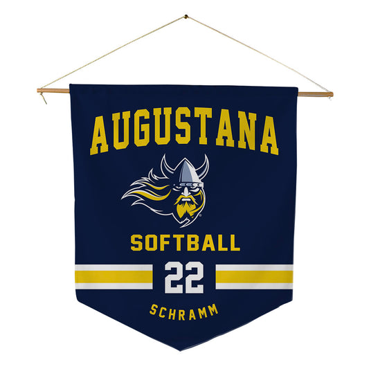 AU - NCAA Softball : Tierney Schramm - Pennant - 18" x 21"-0