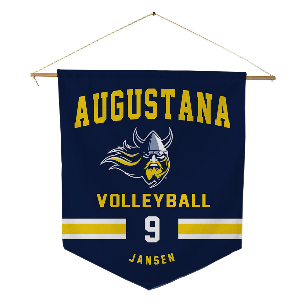 AU - NCAA Women's Volleyball : Reagan Jansen - Pennant - 18" x 21"-0