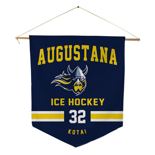 AU - NCAA Men's Ice Hockey : Josh Kotai - Pennant - 18" x 21"-0