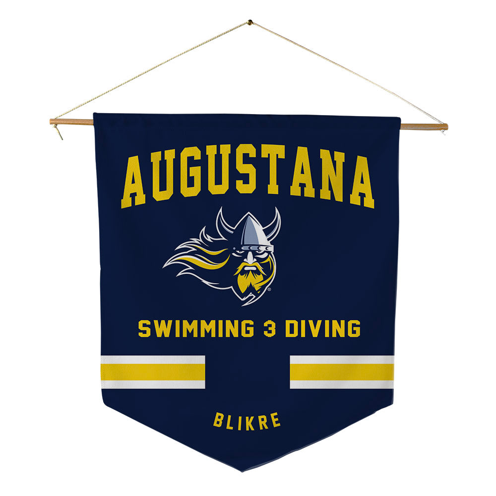 AU - NCAA Women's Swimming & Diving : Tova Blikre - Pennant - 18" x 21"-0
