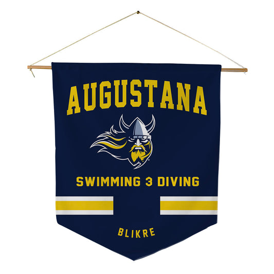 AU - NCAA Women's Swimming & Diving : Tova Blikre - Pennant - 18" x 21"-0