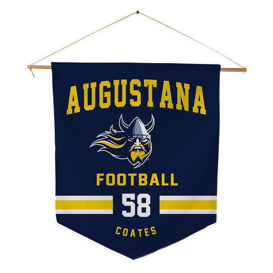 AU - NCAA Football : Wes Coates - Pennant - 18" x 21"-0