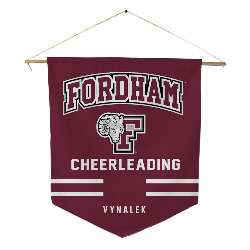 Fordham - NCAA Cheerleading : Hazel Vynalek - Pennant - 18" x 21"-0