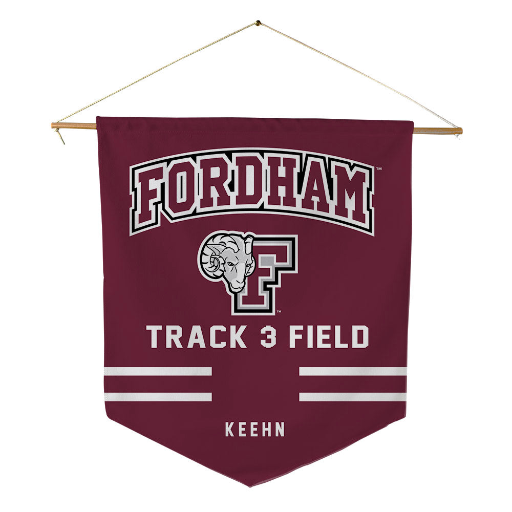 Fordham - NCAA Women's Track & Field : Hannah Keehn - Pennant - 18" x 21"-0