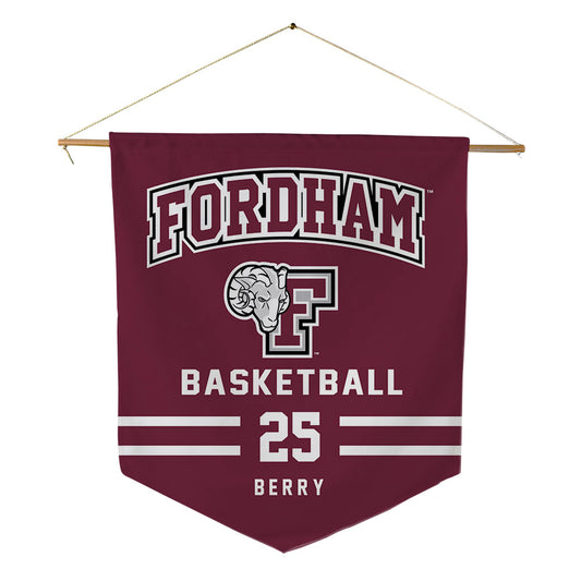 Fordham - NCAA Women's Basketball : Kaila Berry - Pennant - 18" x 21"-0