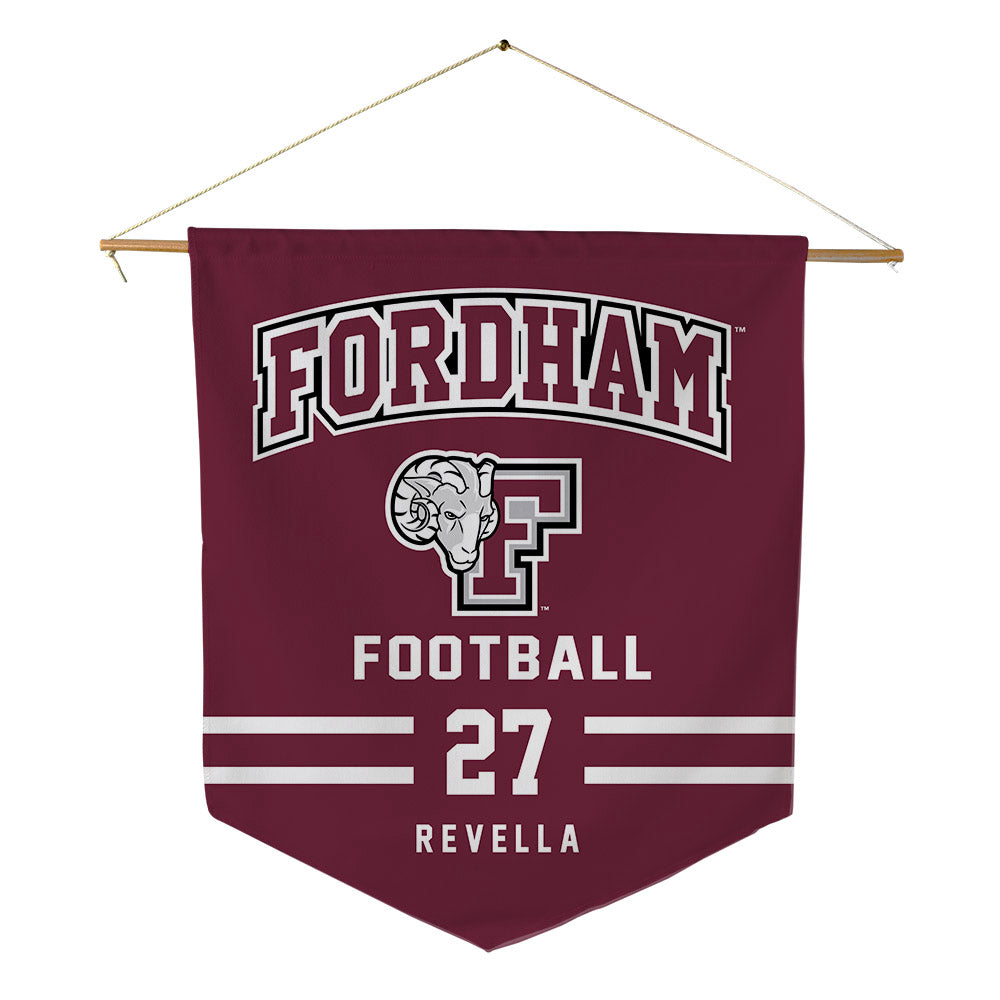 Fordham - NCAA Football : AJ Revella - Pennant - 18" x 21"-0