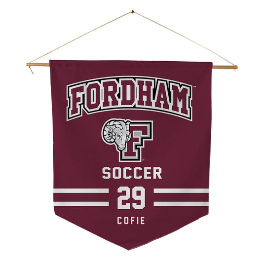 Fordham - NCAA Women's Soccer : Scarlett Cofie - Pennant - 18" x 21"-0