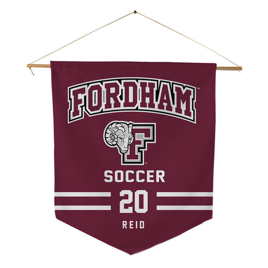 Fordham - NCAA Women's Soccer : Macky Reid - Pennant - 18" x 21"-0