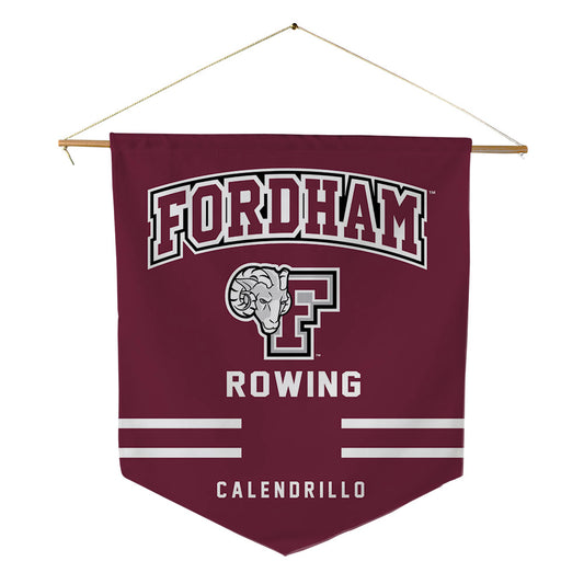 Fordham - NCAA Women's Rowing : Anna Calendrillo - Pennant - 18" x 21"-0