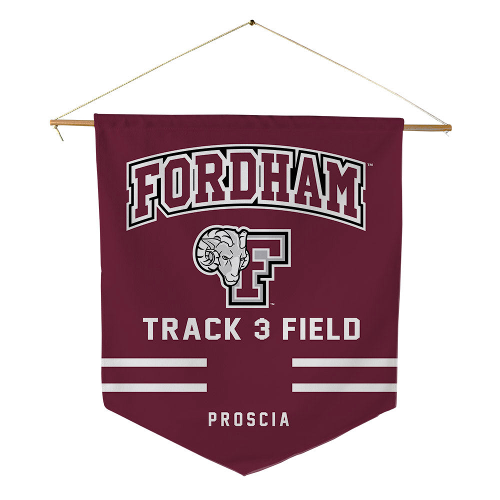 Fordham - NCAA Men's Track & Field : Constentino Proscia - Pennant - 18" x 21"-0