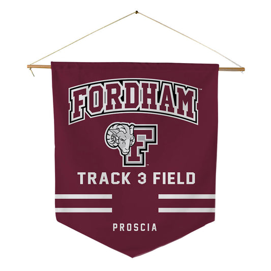 Fordham - NCAA Men's Track & Field : Constentino Proscia - Pennant - 18" x 21"-0