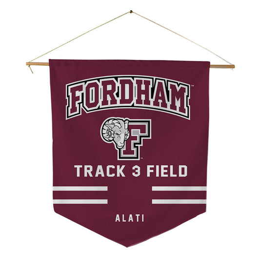 Fordham - NCAA Men's Track & Field : James Alati - Pennant - 18" x 21"-0