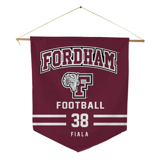 Fordham - NCAA Football : Alex Fiala - Pennant - 18" x 21"-0