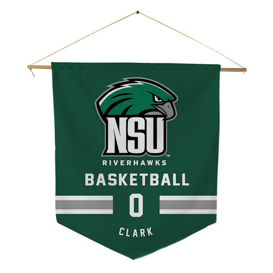 Northeastern State - NCAA Men's Basketball : Chase Clark - Pennant - 18" x 21"-0
