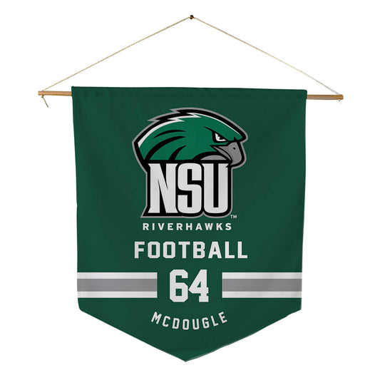 Northeastern State - NCAA Football : Melvin McDougle - Pennant - 18" x 21"-0