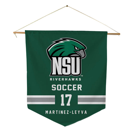 Northeastern State - NCAA Men's Soccer : Martin Martinez-leyva - Pennant - 18" x 21"-0