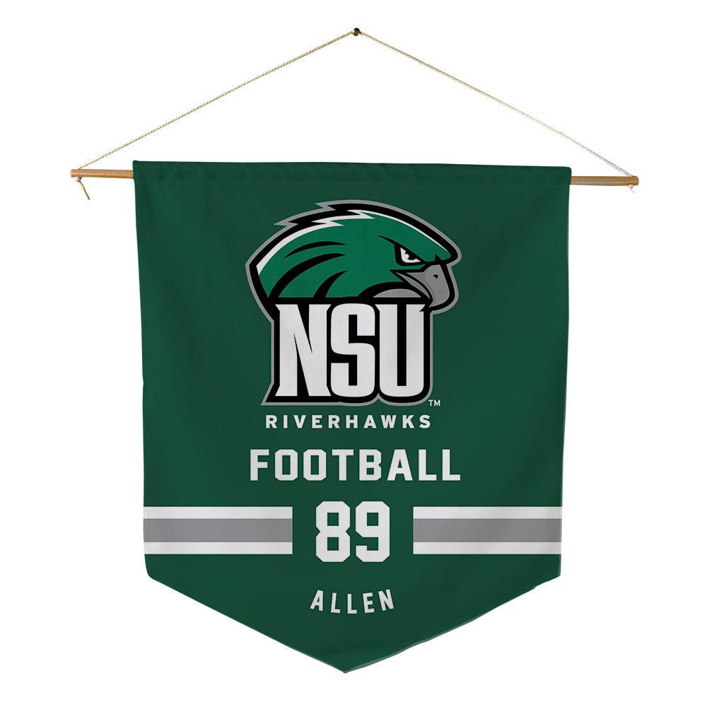 Northeastern State - NCAA Football : Koleson Allen - Pennant - 18" x 21"-0