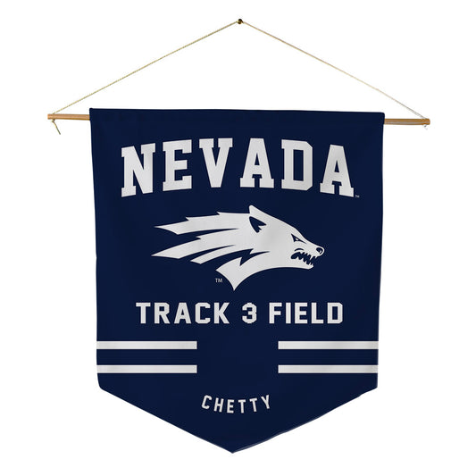 Nevada - NCAA Women's Track & Field : Natasha Chetty - Pennant - 18" x 21"-0