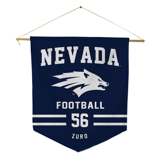 Nevada - NCAA Football : Max Zuro - Pennant - 18" x 21"-0