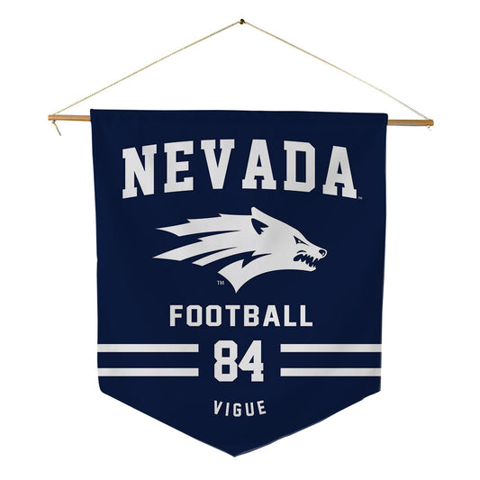 Nevada - NCAA Football : Deven Vigue - Pennant - 18" x 21"-0