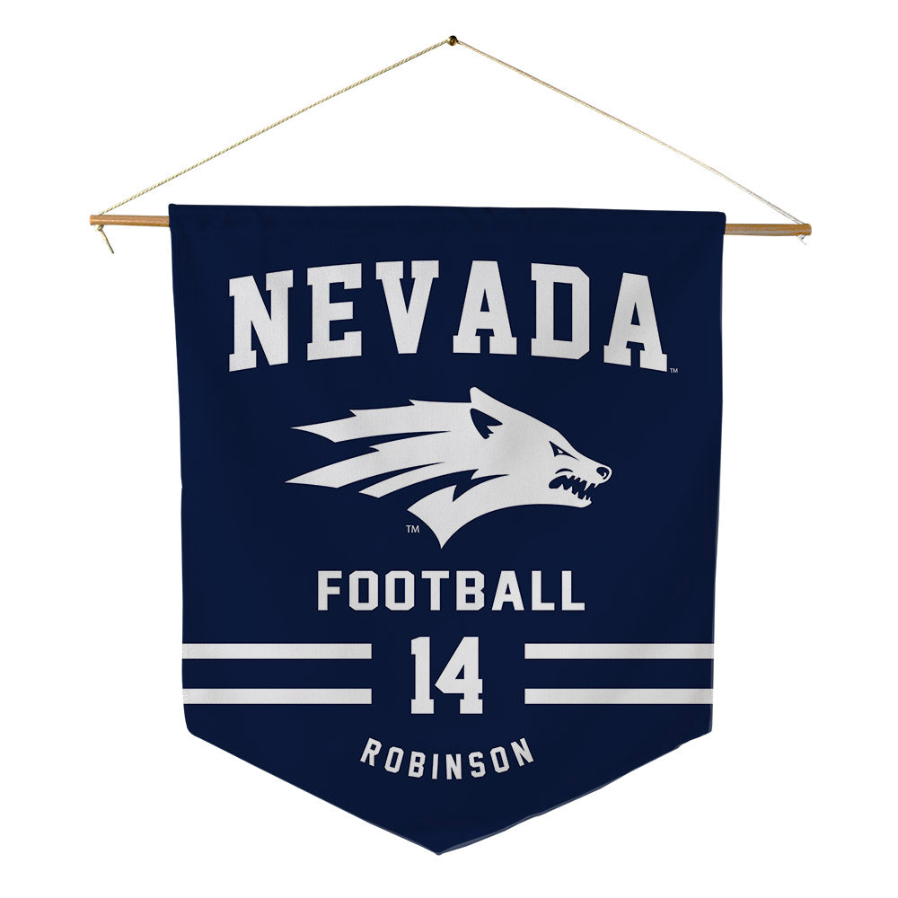 Nevada - NCAA Football : Gerick Robinson - Pennant - 18" x 21"-0