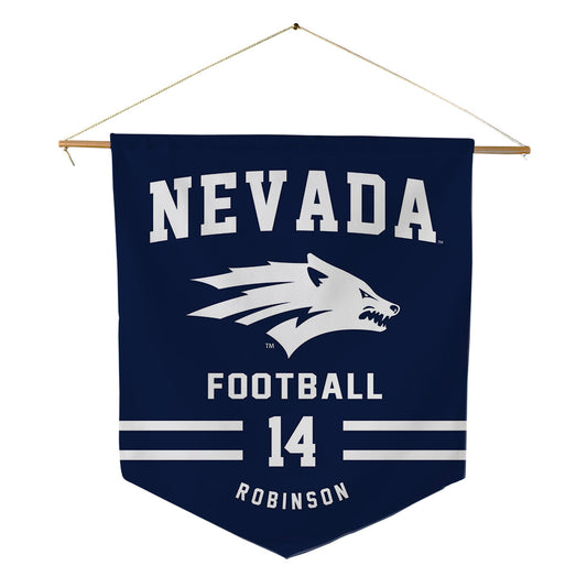 Nevada - NCAA Football : Gerick Robinson - Pennant - 18" x 21"-0
