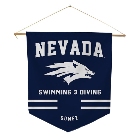 Nevada - NCAA Women's Swimming & Diving : Isabelle Gomez - Pennant - 18" x 21"-0
