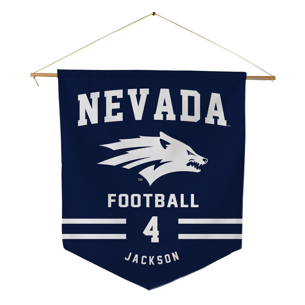Nevada - NCAA Football : Carter Jackson - Pennant - 18" x 21"-0