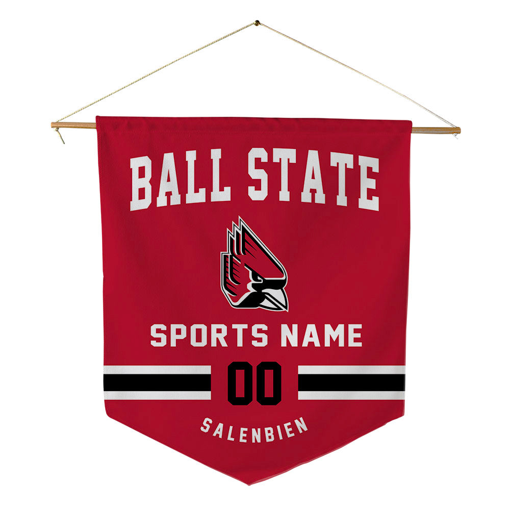 Ball State - NCAA Women's Basketball : Bree Salenbien - Pennant - 18" x 21"-0