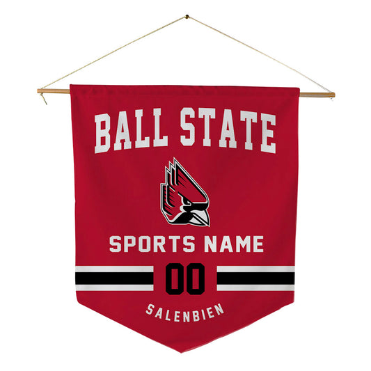 Ball State - NCAA Women's Basketball : Bree Salenbien - Pennant - 18" x 21"-0