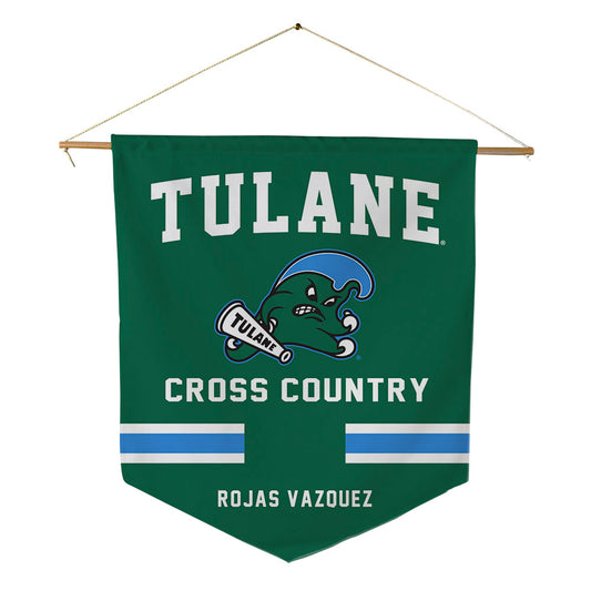 Tulane - NCAA Women's Cross Country : Dana Rojas Vazquez - Pennant - 18" x 21"-0