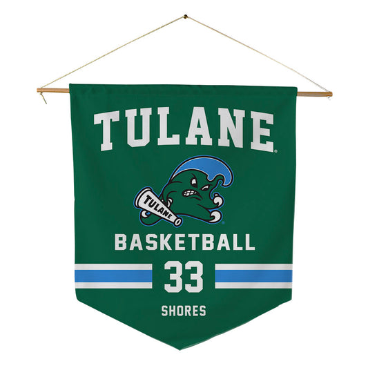 Tulane - NCAA Women's Basketball : Sadie Shores - Pennant - 18" x 21"-0