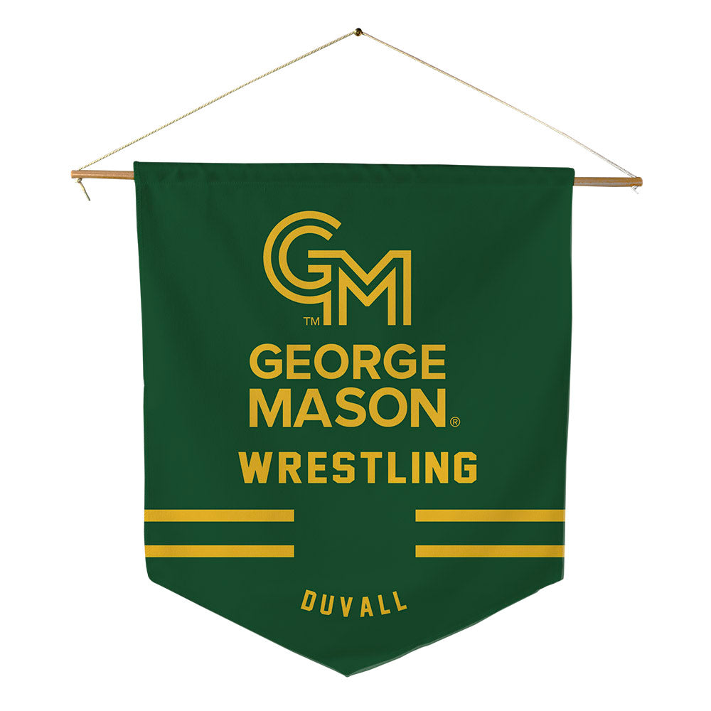 GMU - NCAA Wrestling : Malachi DuVall - Pennant - 18" x 21"-0