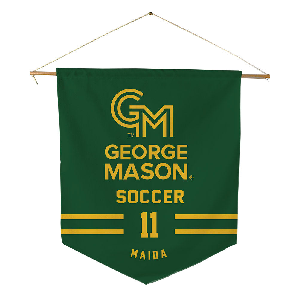 GMU - NCAA Women's Soccer : Kasey Maida - Pennant - 18" x 21"-0