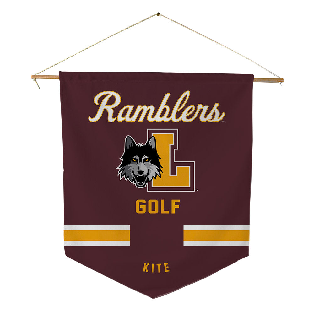 Loyola - NCAA Women's Golf : Reese Kite - Pennant - 18" x 21"-0
