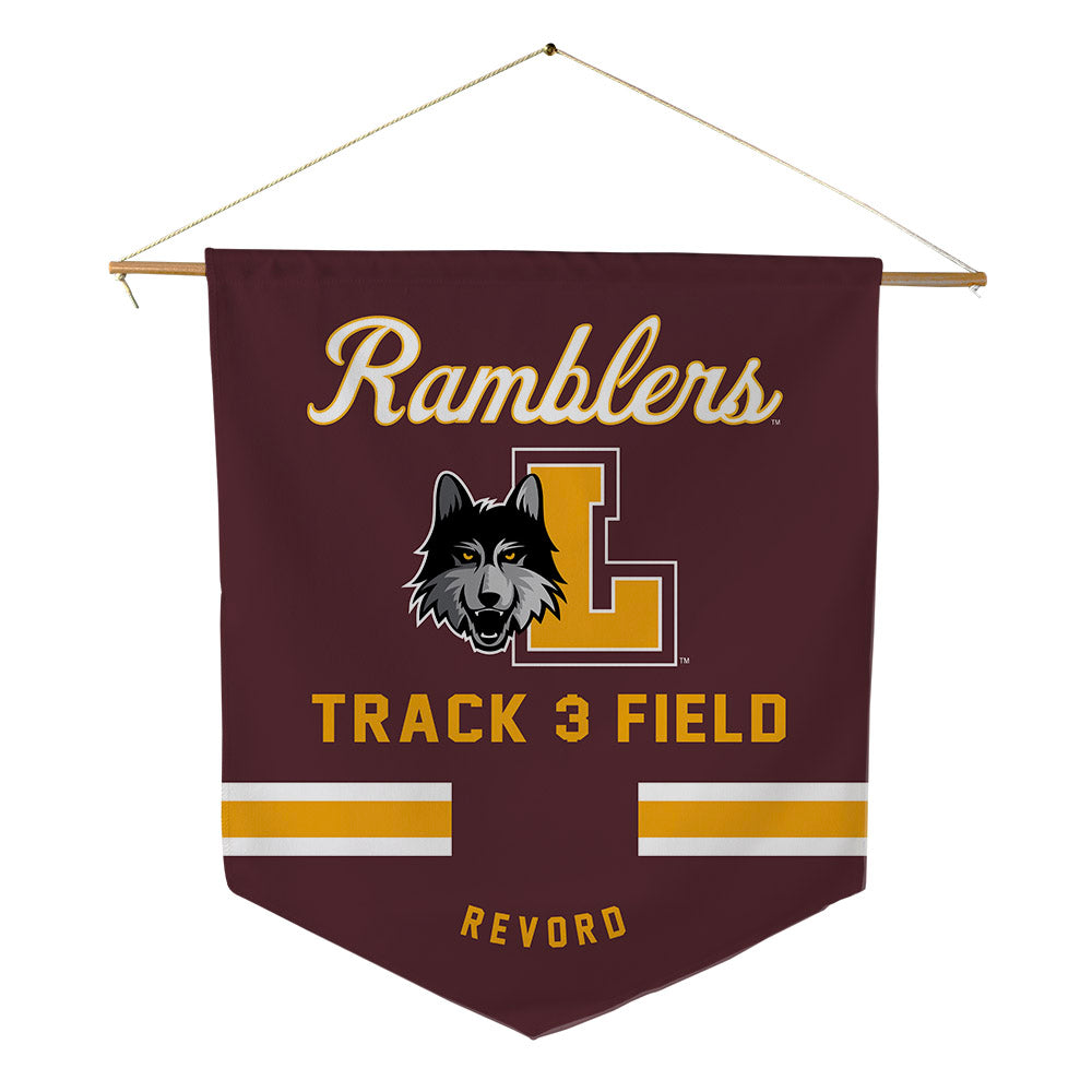 Loyola - NCAA Men's Track & Field : Colby Revord - Pennant - 18" x 21"-0