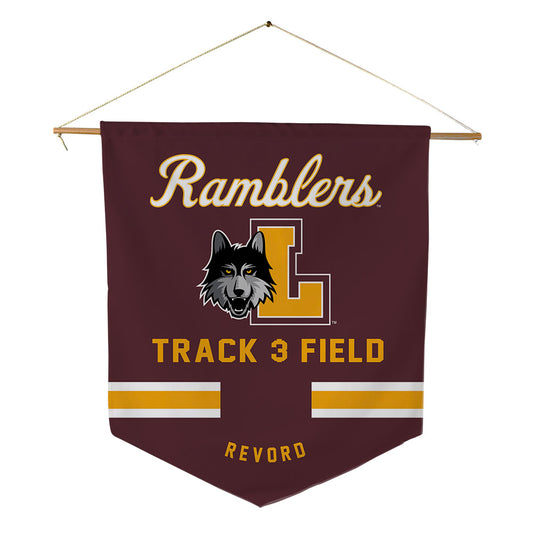 Loyola - NCAA Men's Track & Field : Colby Revord - Pennant - 18" x 21"-0