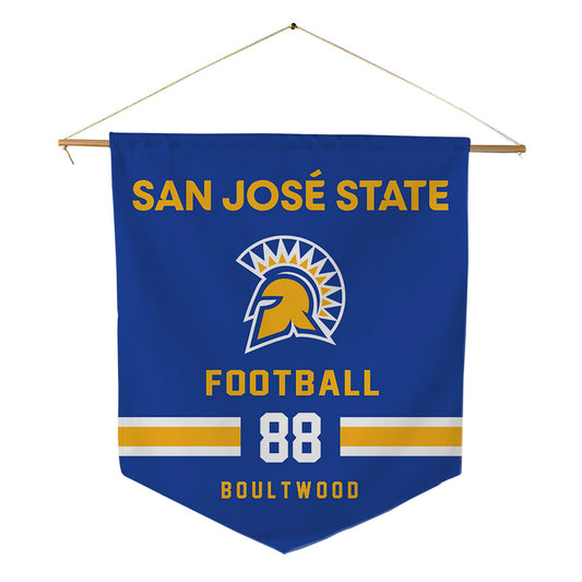 SJSU - NCAA Football : Ryan Boultwood - Pennant - 18" x 21"-0