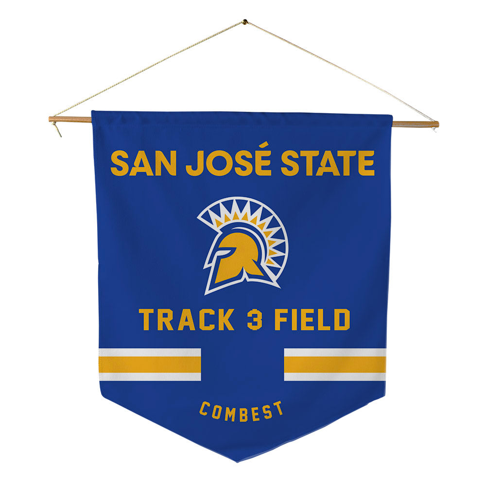 SJSU - NCAA Women's Track & Field : Kaylei Combest - Pennant - 18" x 21"-0