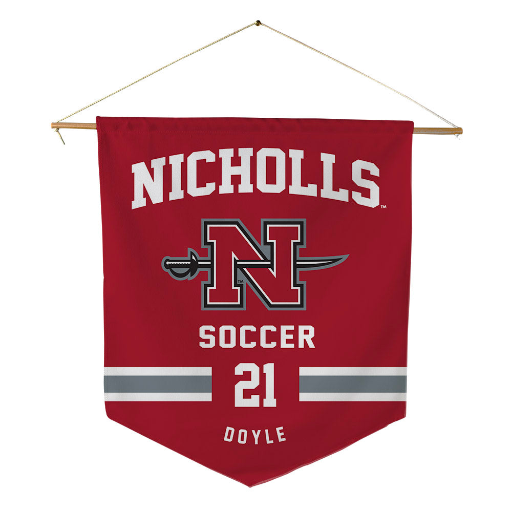 Nicholls State - NCAA Women's Soccer : Sammi Doyle - Pennant - 18" x 21"-0