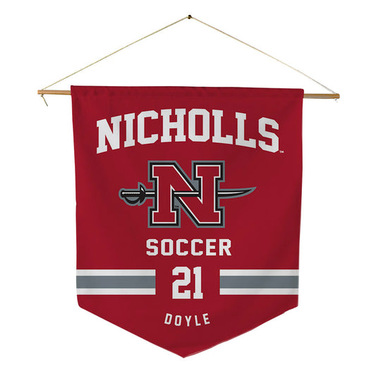 Nicholls State - NCAA Women's Soccer : Sammi Doyle - Pennant - 18" x 21"-0