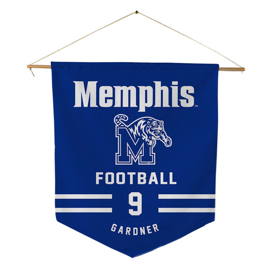 Memphis - NCAA Football : Denzel Gardner - Pennant - 18" x 21"-0