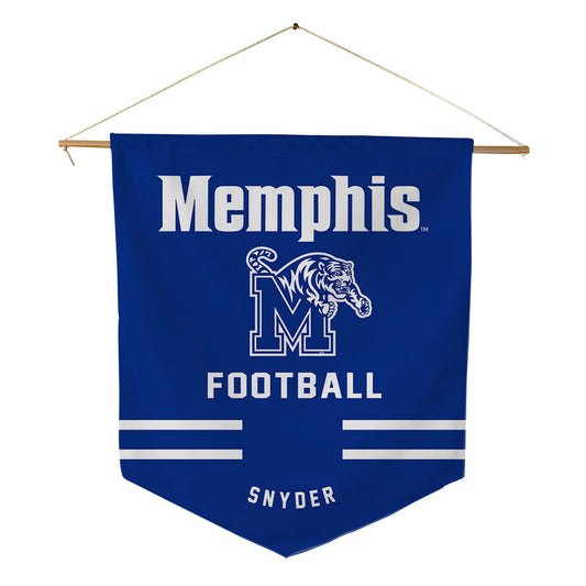 Memphis - NCAA Football : Jake Snyder - Pennant - 18" x 21"-0