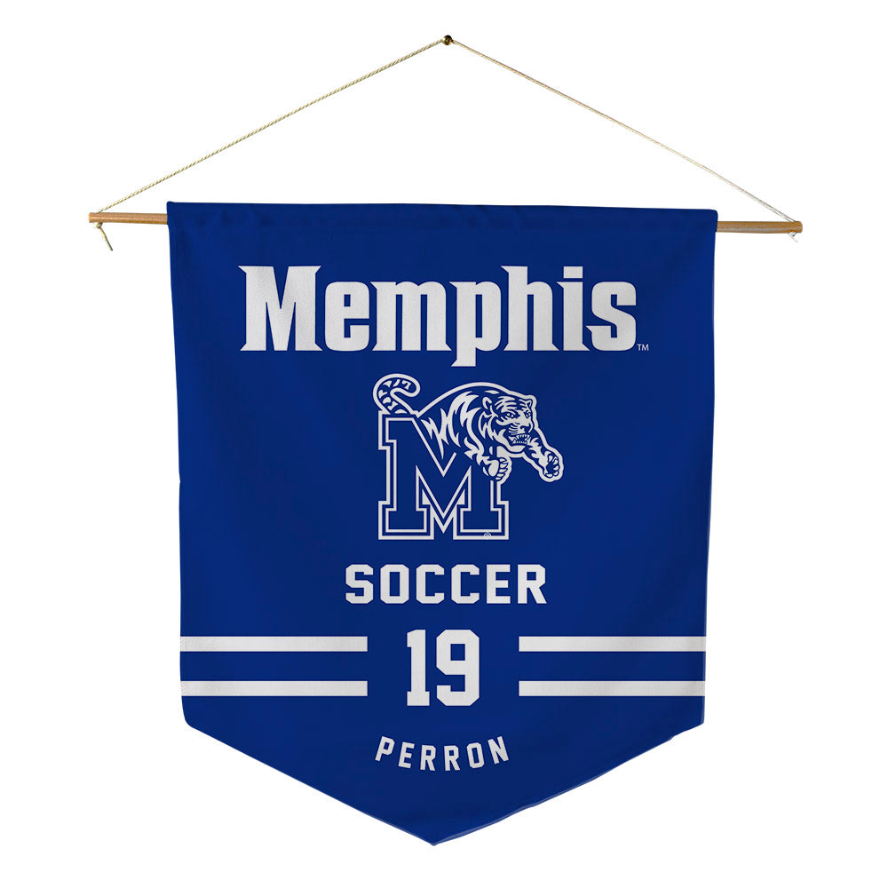 Memphis - NCAA Women's Soccer : Elise Perron - Pennant - 18" x 21"-0