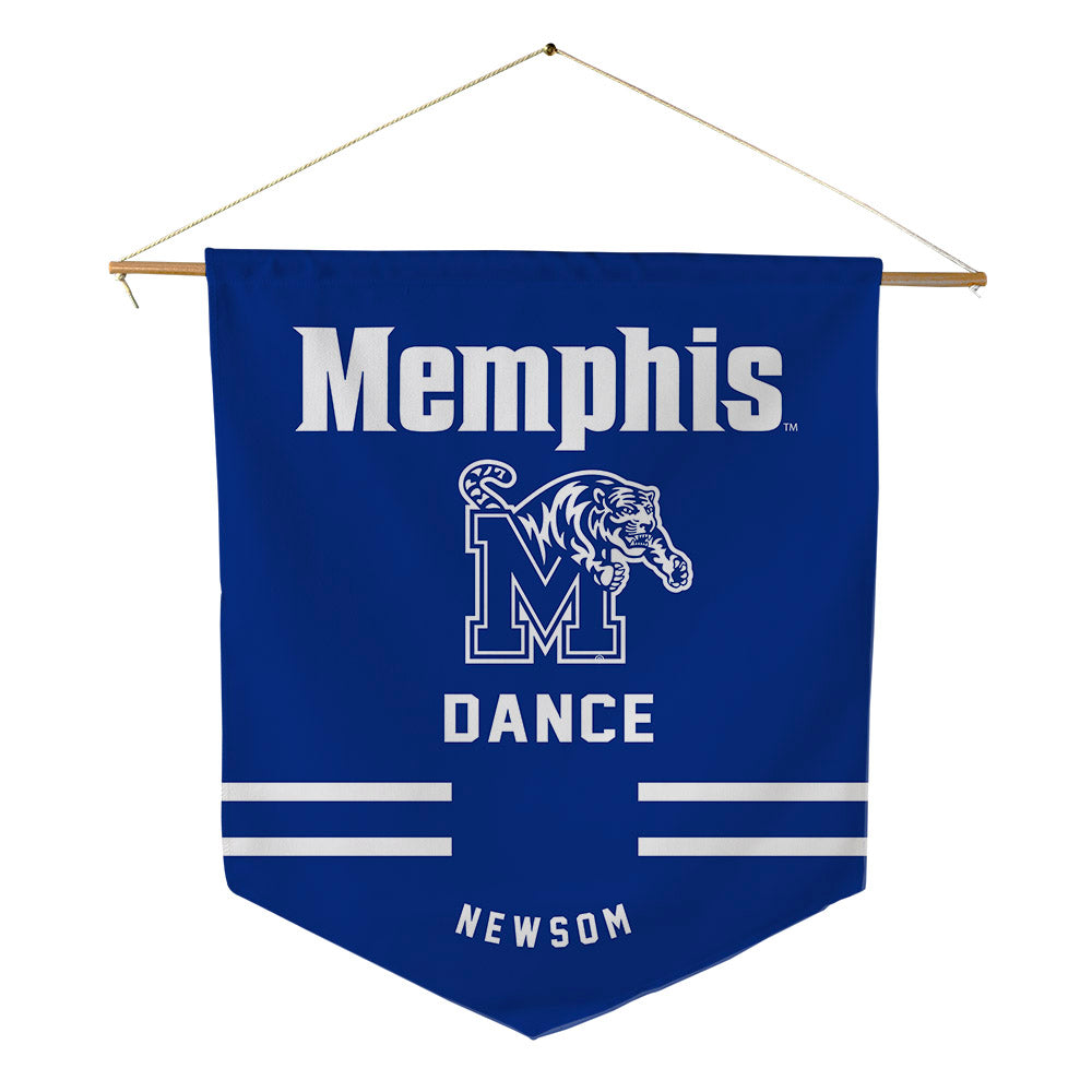 Memphis - NCAA Dance Team : Tamia Newsom - Pennant - 18" x 21"-0