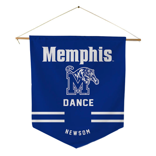 Memphis - NCAA Dance Team : Tamia Newsom - Pennant - 18" x 21"-0